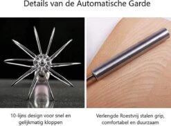 LOUZIR Semi Automatische Garde Van Roestvrij Staal - Beslag Klopper - Staafmixer - Mixer - Zilver 25 LOUZIR Semi Automatische Garde Van Roestvrij Staal - Beslag Klopper - Staafmixer - Mixer - Zilver -Kookgerei Koning Verkoop 1200x882 9