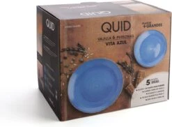Quid | 18-delige Bordenset | Aardenwerk Bordenset | Vita Azul | Blauw 11 Quid | 18-delige Bordenset | Aardenwerk Bordenset | Vita Azul | Blauw -Kookgerei Koning Verkoop 1200x884