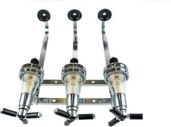 Merkloos Sterke Drank Dispenser Bar Butler Muur Fleshouder Voor 3 Flessen -Kookgerei Koning Verkoop 1200x890 15