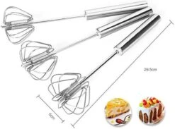 LOUZIR Semi Automatische Garde Van Roestvrij Staal - Beslag Klopper - Staafmixer - Mixer - Zilver 34 LOUZIR Semi Automatische Garde Van Roestvrij Staal - Beslag Klopper - Staafmixer - Mixer - Zilver -Kookgerei Koning Verkoop 1200x891 2