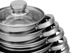 Edënbërg Classic Line - RVS Luxe Pannenset 12 Delig - Voorzien Van 9-Laags Bodem! -Kookgerei Koning Verkoop 1200x892 6