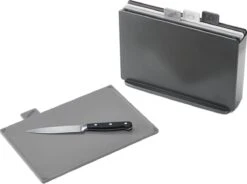 Joseph Joseph Index Snijplanken Set Met Houder - Grijs/Zwart - Set Van 4 Stuks -Kookgerei Koning Verkoop 1200x893 5