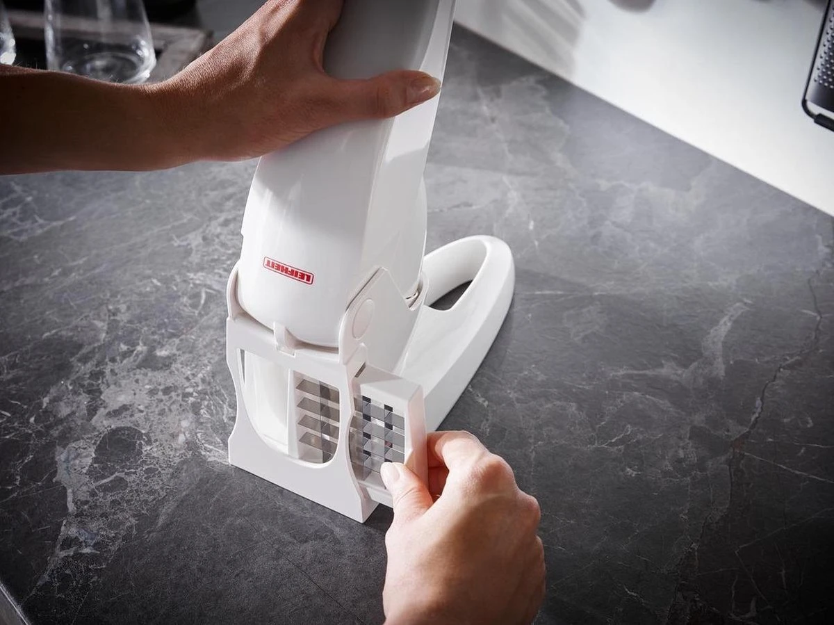 Leifheit Frietsnijder - Kunststof - Wit 6 Leifheit Frietsnijder - Kunststof - Wit - Afbeelding 6