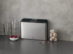 Joseph Joseph JosephJoseph - Folio - Steel - Snijplank - In Houder - Groot - Set Van 5 Stuks - Zilver -Kookgerei Koning Verkoop 1200x899 59