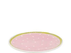 Blond Amsterdam Even Bijkletsen Ontbijtbord Ø22 Cm - Stip -Kookgerei Koning Verkoop 1200x900 163