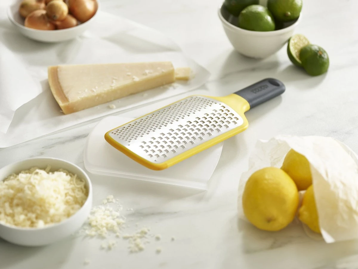 Mandoline En Rasp Set, Geel/Groen, RVS - Joseph Joseph | Go-to 5 Mandoline En Rasp Set, Geel/Groen, RVS - Joseph Joseph | Go-to - Afbeelding 5