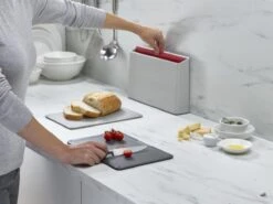 Joseph Joseph JosephJoseph - Snijplank - In Houder - Set Van 3 Stuks - Grijs -Kookgerei Koning Verkoop 1200x900 247