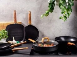 Gero Mark Wok Ø 28 Cm - Aluminium - Inductie - PFAS-vrij 9 Gero Mark Wok Ø 28 Cm - Aluminium - Inductie - PFAS-vrij -Kookgerei Koning Verkoop 1200x900 322