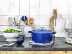 BK Bourgogne Braadpan Ø 24 Cm - Blauw - Gietijzer - Inductie 15 BK Bourgogne Braadpan Ø 24 Cm - Blauw - Gietijzer - Inductie -Kookgerei Koning Verkoop 1200x900 326