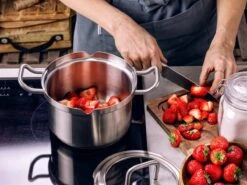 BK Q-linair Master Glas Pannenset - 5-delig - Glazen Deksel - Veilig Afgietsysteem - Inductie -Kookgerei Koning Verkoop 1200x900 354