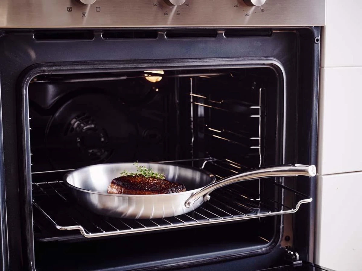 BK Superior Triply Koekenpan - Ø 24 Cm - RVS - Inductie 2 BK Superior Triply Koekenpan - Ø 24 Cm - RVS - Inductie - Afbeelding 2