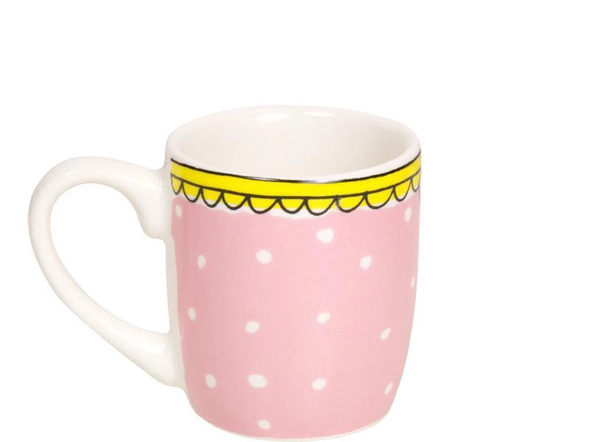 Blond Amsterdam - Even Bijkletsen - Espresso Kopje - Dots - 50 Ml 3 Blond Amsterdam - Even Bijkletsen - Espresso Kopje - Dots - 50 Ml - Afbeelding 3