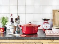 BK Bourgogne Braadpan Ø 24 Cm - Rood - Gietijzer - Inductie 12 BK Bourgogne Braadpan Ø 24 Cm - Rood - Gietijzer - Inductie -Kookgerei Koning Verkoop 1200x901 24