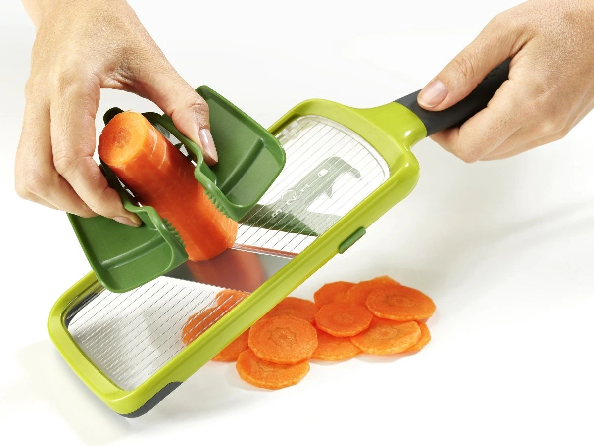Multi-Grip Mandoline - Groen - Joseph Joseph 2 Multi-Grip Mandoline - Groen - Joseph Joseph - Afbeelding 2