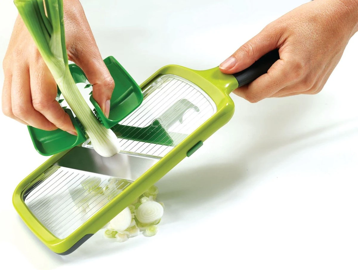 Multi-Grip Mandoline - Groen - Joseph Joseph 8 Multi-Grip Mandoline - Groen - Joseph Joseph - Afbeelding 8