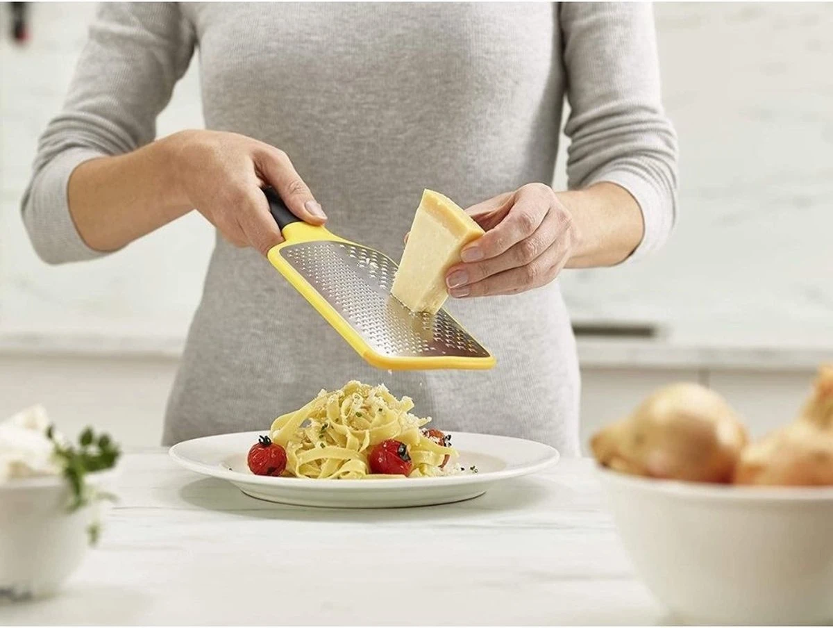 Mandoline En Rasp Set, Geel/Groen, RVS - Joseph Joseph | Go-to 2 Mandoline En Rasp Set, Geel/Groen, RVS - Joseph Joseph | Go-to - Afbeelding 2