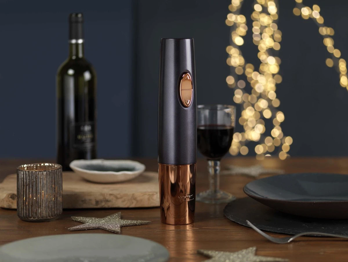 Cuisinart Wijnopener & Elektrische Kurkentrekker CWO50E - Draadloos - Inclusief Laadstation En Foliesnijder - Blauw 14 Cuisinart Wijnopener & Elektrische Kurkentrekker CWO50E - Draadloos - Inclusief Laadstation En Foliesnijder - Blauw - Afbeelding 14