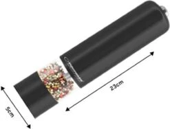 Esperanza Elektrische Pepermolen Malabar - Black 5 Esperanza Elektrische Pepermolen Malabar - Black -Kookgerei Koning Verkoop 1200x915 8