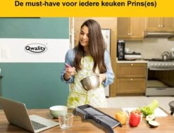 Mandoline - Vlijmscherp - Keukensnijder – Groentesnijder – Incl. Anti Snij Handschoenen En Snij Hulp - Qwality 16 Mandoline - Vlijmscherp - Keukensnijder – Groentesnijder – Incl. Anti Snij Handschoenen En Snij Hulp - Qwality -Kookgerei Koning Verkoop 1200x917 5
