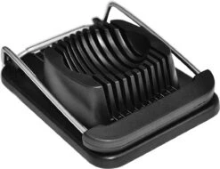 Eiersnijder, Roestvrij Staaldraad, Zwart, RVS, Vaatwasser Bestendig, Duurzaam, Keukengerei, Multifunctioneel, Geschikt Voor De Vaatwasser, Roest Vrij, Ei Snijder, Eierhouder, Kunststof, Metaaldraad, Vaatwasserbestendig, Multifunctionele Eiersnijder.