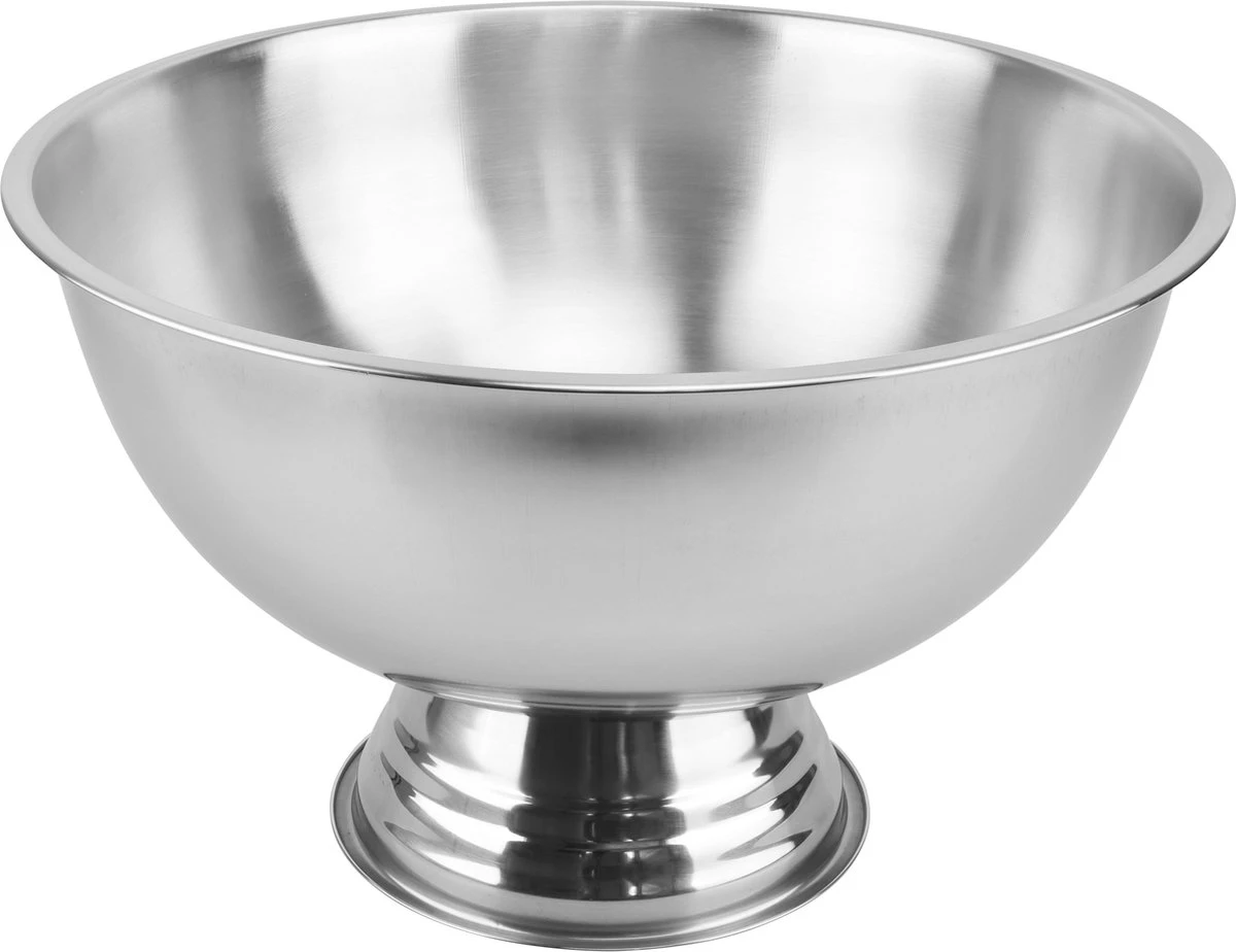 Niceey Champagneschaal - Champagnekoeler - Ijsemmer - Champagne Emmer - Champagne Bowl - RVS 5 Niceey Champagneschaal - Champagnekoeler - Ijsemmer - Champagne Emmer - Champagne Bowl - RVS - Afbeelding 5