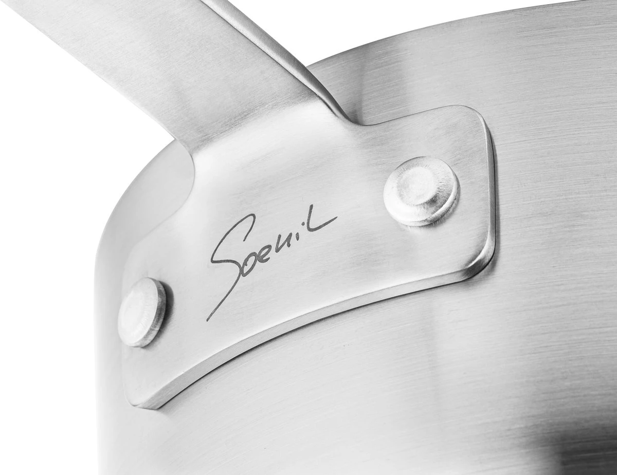 Soenil By ISENVI - Koekenpan Inductie - 24 CM - Keramische Pan - RVS Handgreep 3 Soenil By ISENVI - Koekenpan Inductie - 24 CM - Keramische Pan - RVS Handgreep - Afbeelding 3