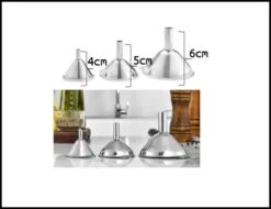 Afecto® Trechters | Set Van 3 Stuks Trechters | 3 X Trechter| RVS| -Kookgerei Koning Verkoop 1200x925 5