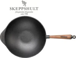 Skeppshult - Wokpan Walnoot Handgreep 32 Cm 10 Skeppshult - Wokpan Walnoot Handgreep 32 Cm -Kookgerei Koning Verkoop 1200x926 33