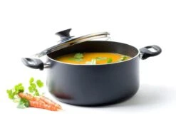 GreenPan Cambridge Kookpan Met Deksel 24cm - Zwart - Inductie - PFAS-vrij -Kookgerei Koning Verkoop 1200x926 67