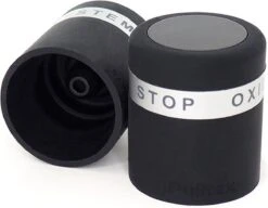 Pulltex Wijnstopper AntiOx - Zwart