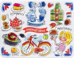 Theeblik - 25 Cm - Hollandse Cadeautjes - Holland Souvenir - Typisch Nederlands