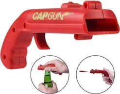 Bierdop Schieter - Dopjes Schieter - Dopjes Pistool - Bieropener - Flesopener - Uniek Cadeau - Bier Cadeau - Cap Gun 2.0 - Rode Kleur -Kookgerei Koning Verkoop 1200x943 9