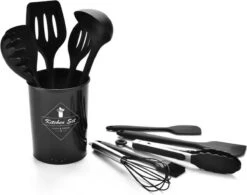 VAIVE Kookgerei Set Met Houder 12-delig - Keukengerei Set - Garde - Spatel Silicone -Kookgerei Koning Verkoop 1200x945 6
