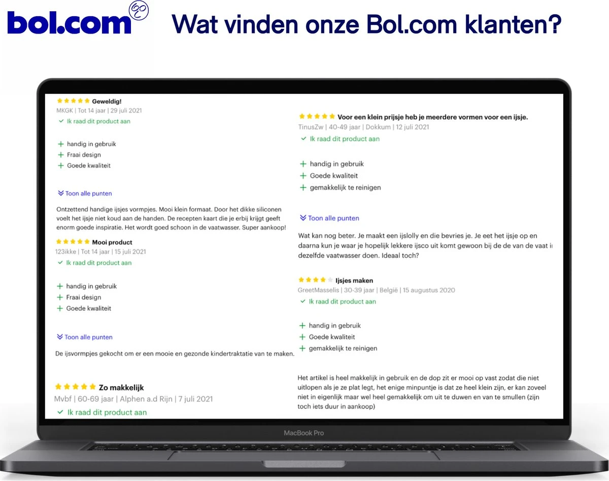 Siliconen IJslolly Vormpjes (12 Stuks) - IJsvormpjes - XL - Extra Kleuren - IJs Maken - Vaatwasser Bestendig - BPA Vrij - Met Receptkaart 7 Siliconen IJslolly Vormpjes (12 Stuks) - IJsvormpjes - XL - Extra Kleuren - IJs Maken - Vaatwasser Bestendig - BPA Vrij - Met Receptkaart - Afbeelding 7