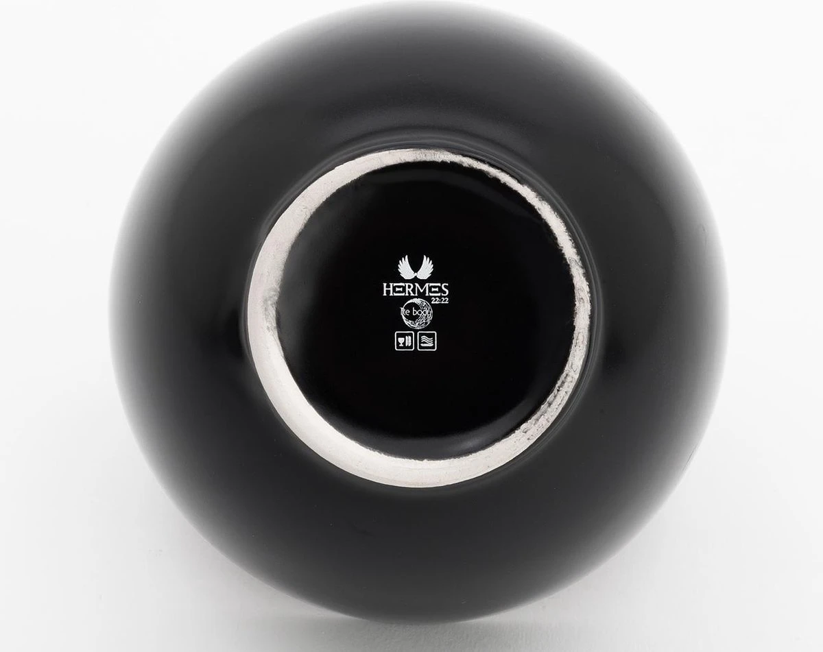 Lite-Body - Hermes Kom 500 Ml - Set Van 6 - Rond - Zwart Mat 3 Lite-Body - Hermes Kom 500 Ml - Set Van 6 - Rond - Zwart Mat - Afbeelding 3
