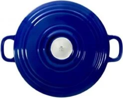 BK Bourgogne Braadpan Ø 24 Cm - Blauw - Gietijzer - Inductie 12 BK Bourgogne Braadpan Ø 24 Cm - Blauw - Gietijzer - Inductie -Kookgerei Koning Verkoop 1200x951 3
