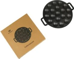 Poffertjespan - Gietijzer - Ø 24 Cm - Poffertjesmaker - 19 Poffertjes - Poffertjespan Inductie 12 Poffertjespan - Gietijzer - Ø 24 Cm - Poffertjesmaker - 19 Poffertjes - Poffertjespan Inductie -Kookgerei Koning Verkoop 1200x951 5