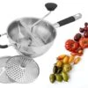 Passeerzeef - Roerzeef - Incl. 3 Inzetstukken - Passe Vite - Luxe Passeerzeef - RVS