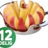 Appelboor - Appelsnijder - RVS - Zilver - Hoogwaardig Roestvrijstaal