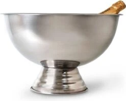 Excellent Houseware Champagnekoeler/schaal Op Voet - RVS - 39 X 24 Cm -Kookgerei Koning Verkoop 1200x957 10