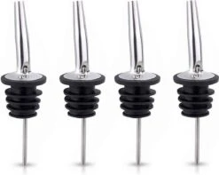 Merkloos Premium RVS Schenktuit - Schenkdoppen - Wijn - Fles - Cocktail - 4 Stuks -Kookgerei Koning Verkoop 1200x959 14