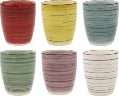 Studio Tavola Bekers Ocean Blue 160 Ml - 6 Stuks -Kookgerei Koning Verkoop 1200x964 1