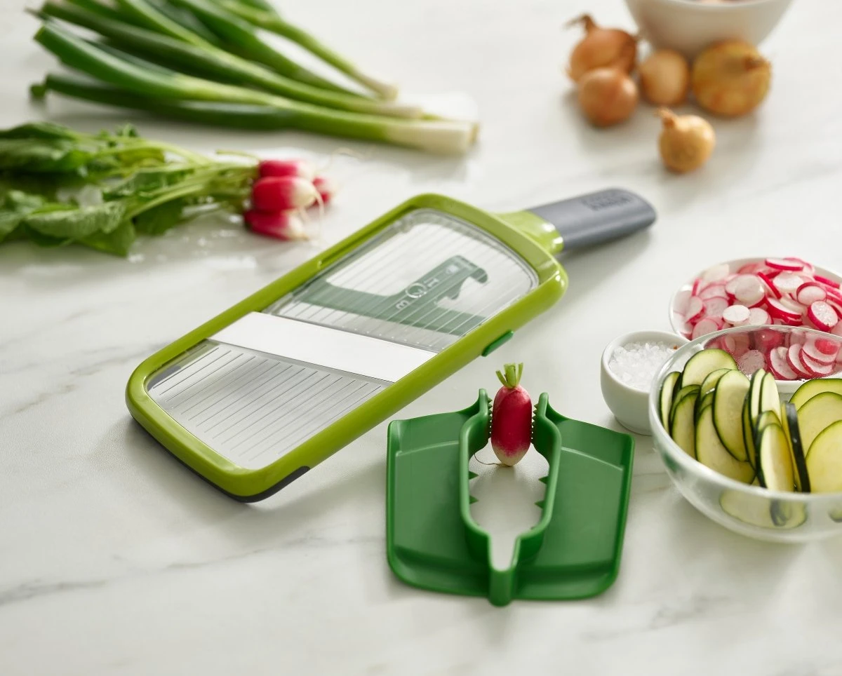 Multi-Grip Mandoline - Groen - Joseph Joseph 5 Multi-Grip Mandoline - Groen - Joseph Joseph - Afbeelding 5