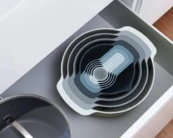 Joseph Joseph Editions Sky Nest 9 Plus Keukenhulpen - Polypropyleen - Set Van 9 Stuks - Oceaan -Kookgerei Koning Verkoop 1200x964 7