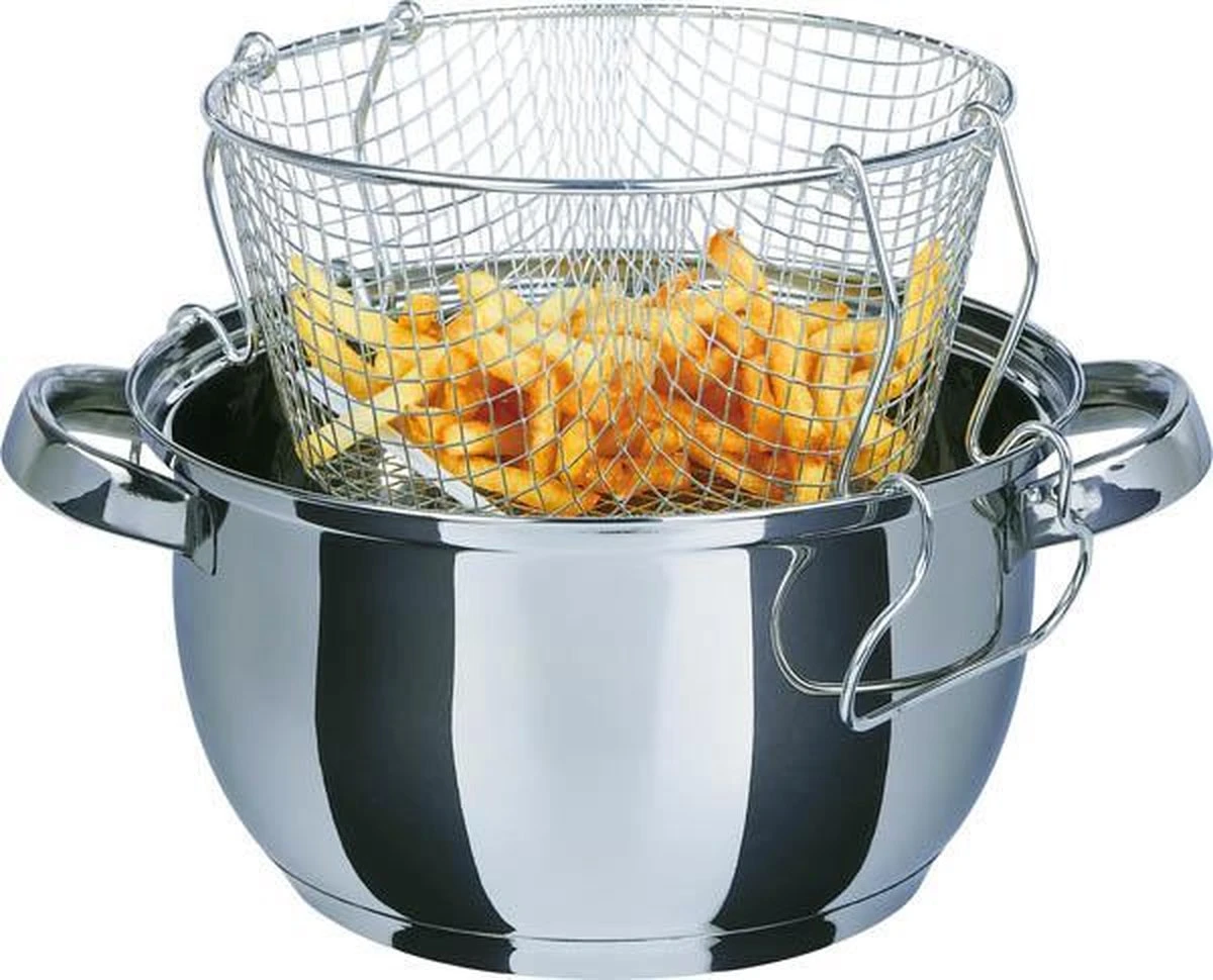 GSW - Frituurpan - RVS 1 GSW - Frituurpan - RVS