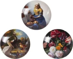 Gusta Hollandse Meesters - Gebaksbordje - ø15cm - Set 3 Stuks -Kookgerei Koning Verkoop 1200x972 3