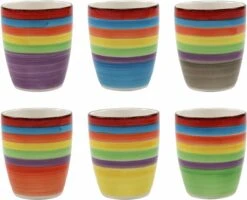 Studio Tavola Bekers Ocean Blue 160 Ml - 6 Stuks -Kookgerei Koning Verkoop 1200x973