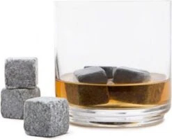 Merkloos Whiskey Stones - IJsblokken Van Natuursteen - 9 Stuks