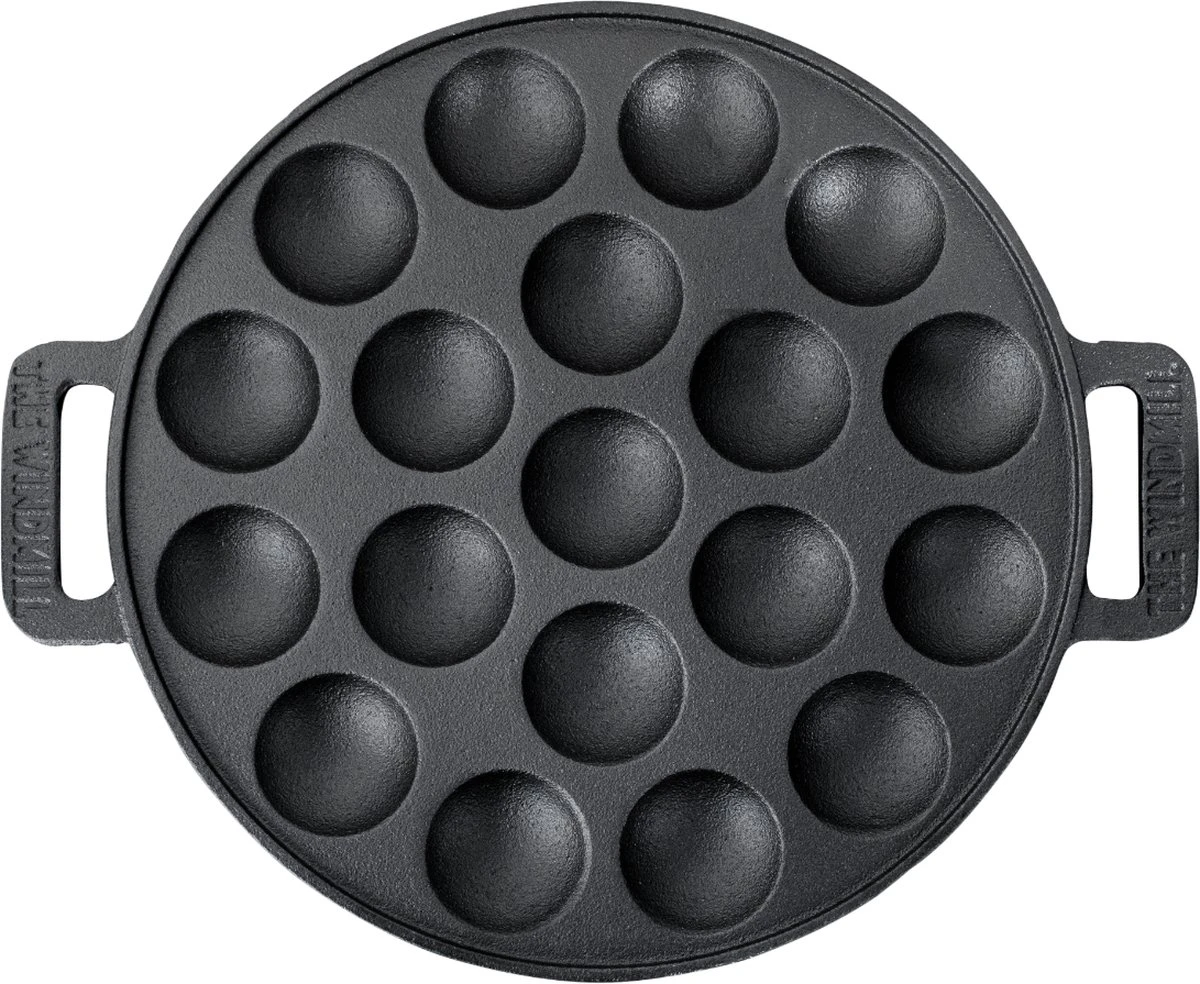 The Windmill Poffertjespan 30 Cm Gietijzer 2,3 Kg Zwart 1 The Windmill Poffertjespan 30 Cm Gietijzer 2,3 Kg Zwart