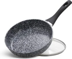 Edënbërg Stonetec Line - Hapjespan Keramisch - 22 Cm - 3-laags Anti-aanbaklaag!